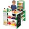 Best Choice Products Kids Pretend Play Grocery Store Wooden Supermarket Set w/ Chalkboard, Cash Register